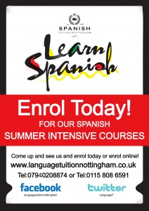 Enroll for Summer Intensive Aboard Poster