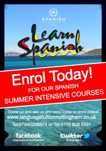 Summer intensive blog poster